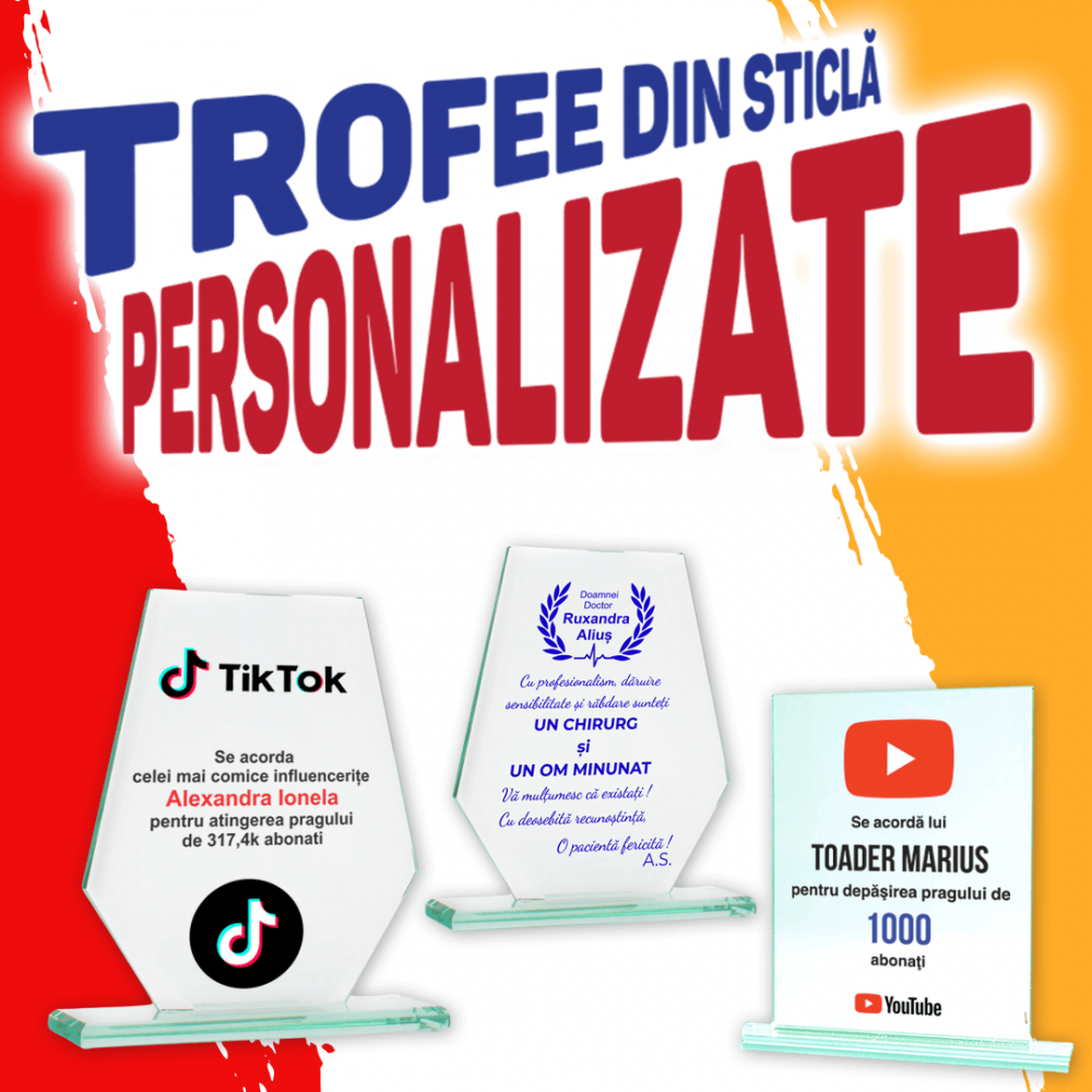 Trofee din Sticla Mobil