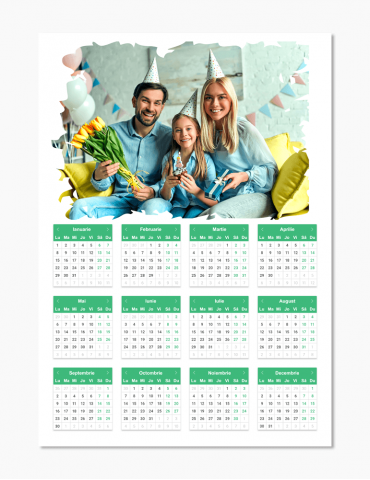 Calendar 2025 A3 - Model 3