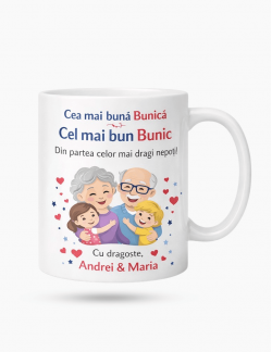 Cană Albă Personalizată