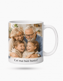 Cană Albă Personalizată