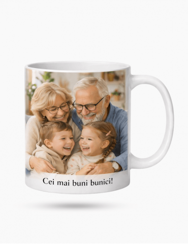 Cană Albă Personalizată