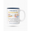 Cană - Interior Colorat Albastru