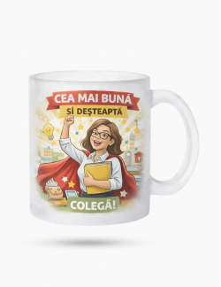 Cană - Frosted Glass