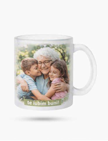 Cană - Frosted Glass