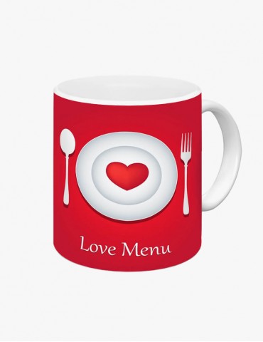 Cană - Love Menu