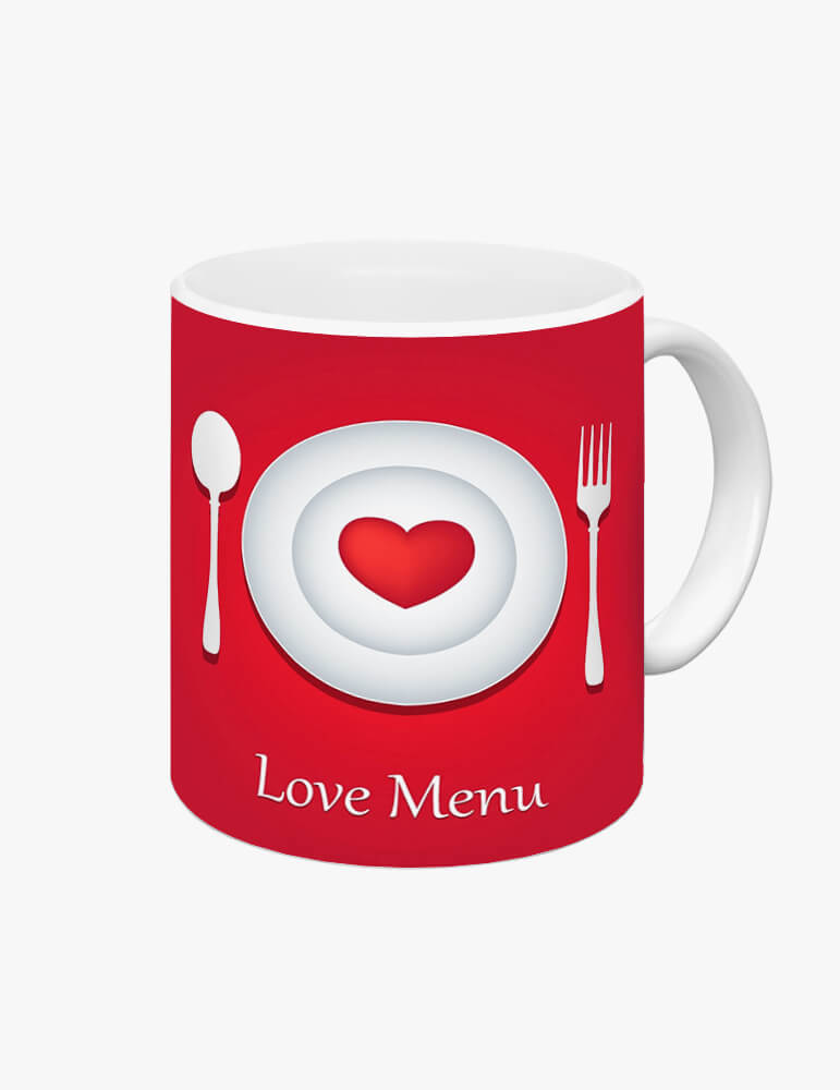 Cană - Love Menu