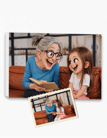 Canvas imprimat UV Caricatura Animatie 28x38 cm