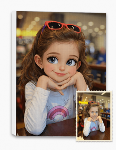 Canvas imprimat UV Caricatura Animatie 24x30 cm