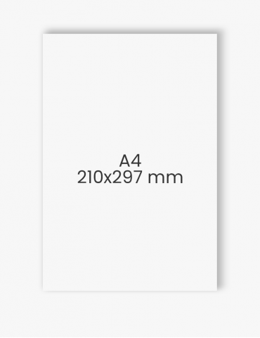 Eticheta format A4 210x297 mm