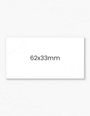 Set etichete dreptunghiulare 62x33mm