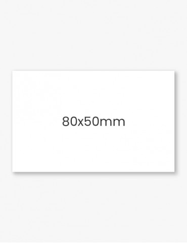 Set etichete dreptunghiulare 80x50mm