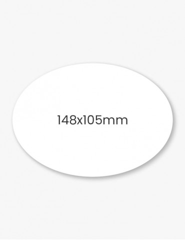 Set etichete ovale 148x105mm