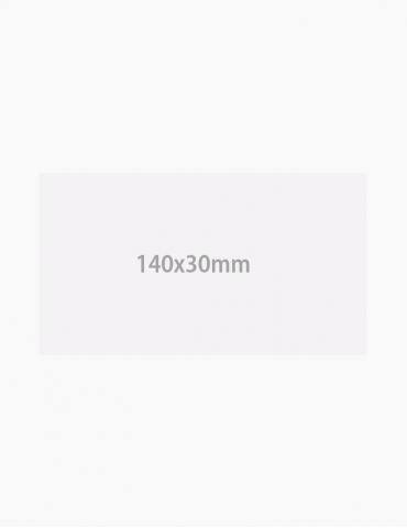 Set 3500 etichete transparente 140x30mm