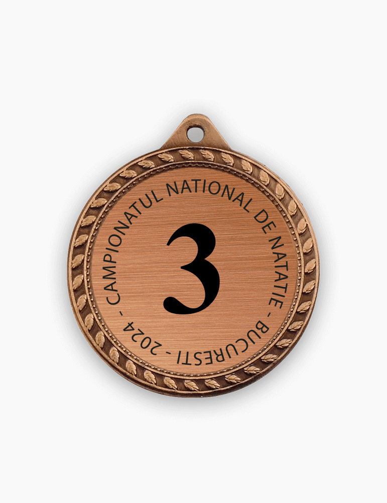 Medalie Metal Bronz 32 mm