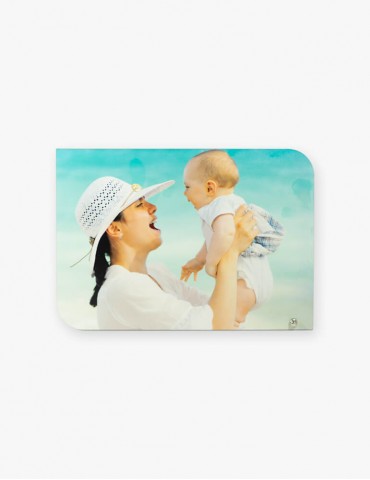 Plachetă foto personalizată MDF 24 X 17cm