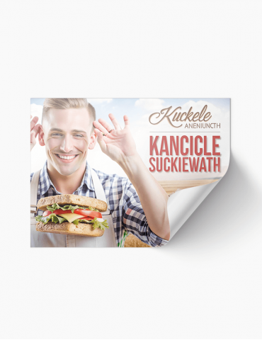Poster A2 - 594 x 420 mm - Orizontal