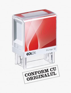 Ștampilă Colop Printer 10 "CONFORM CU ORIGINALUL" - 27X10 mm