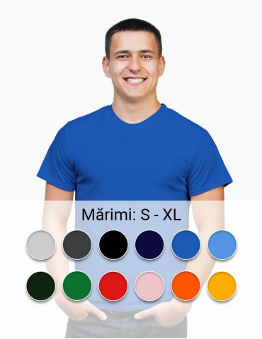 Tricou personalizat bărbat - colorat