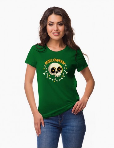 Craniu - Tricou Damă Halloween