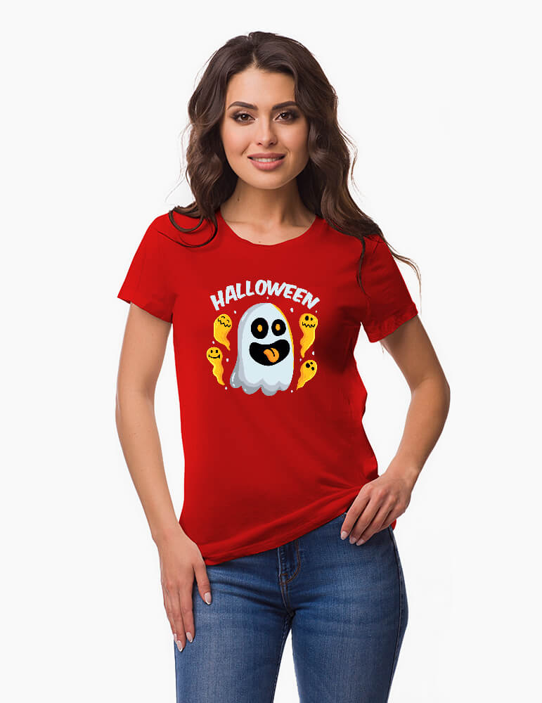 Fantomă - Tricou Damă Halloween