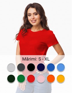 Tricou personalizat damă - colorat