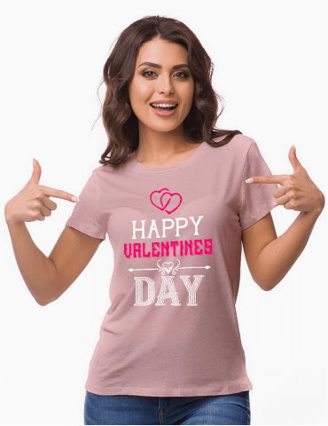 Happy Valentine's Day - Tricou Damă Valentine's Day