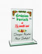Trofeu din Sticla - Diana 2 - Craciun - Cutie Luxury